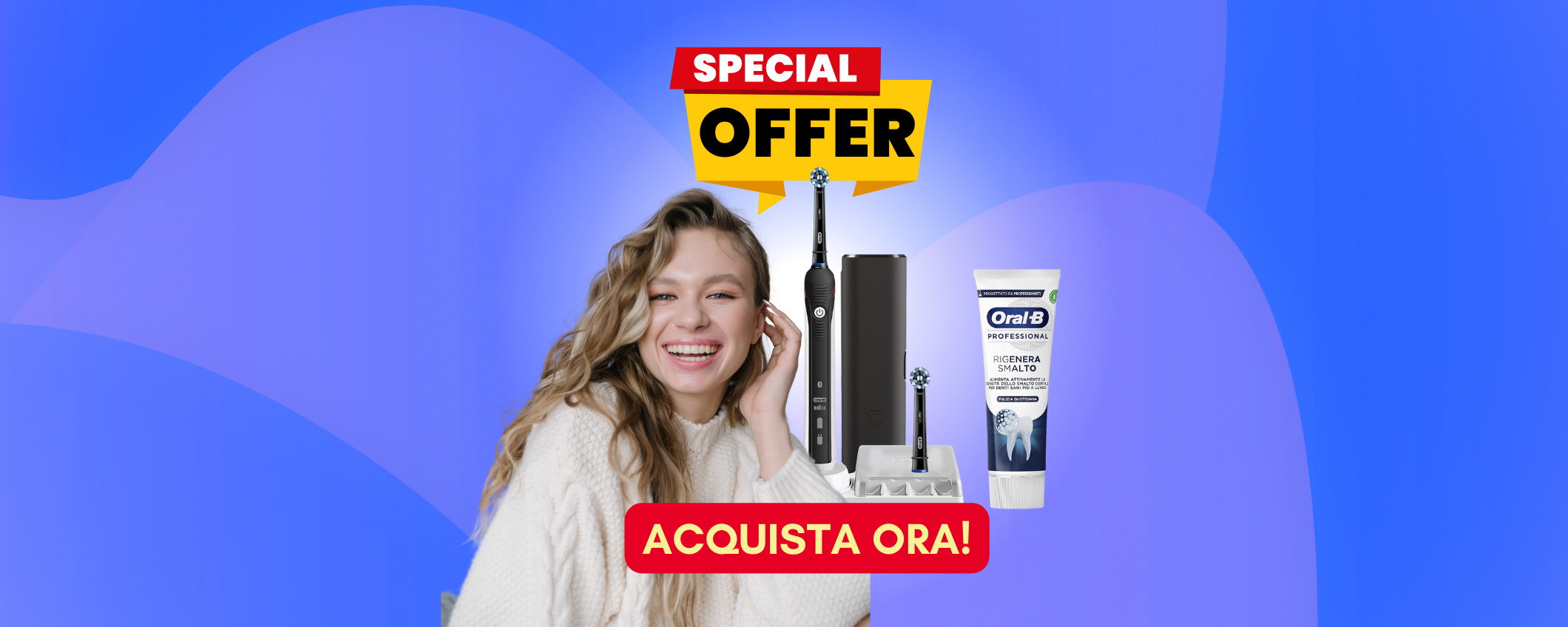 Spazzolino Oral-B Smart 4 4500N in sconto del 51% su Amazon! Spazzolino Oral-B Smart 4 4500N in sconto del 51% su Amazon!