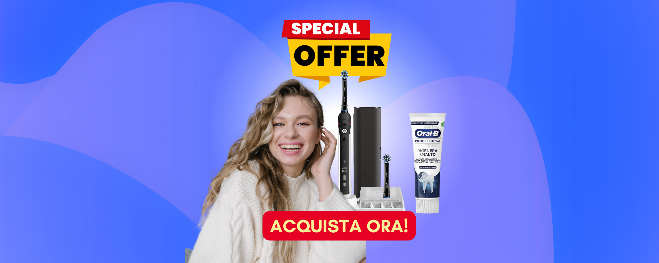 Spazzolino Oral-B Smart 4 4500N in sconto del 51% su Amazon!