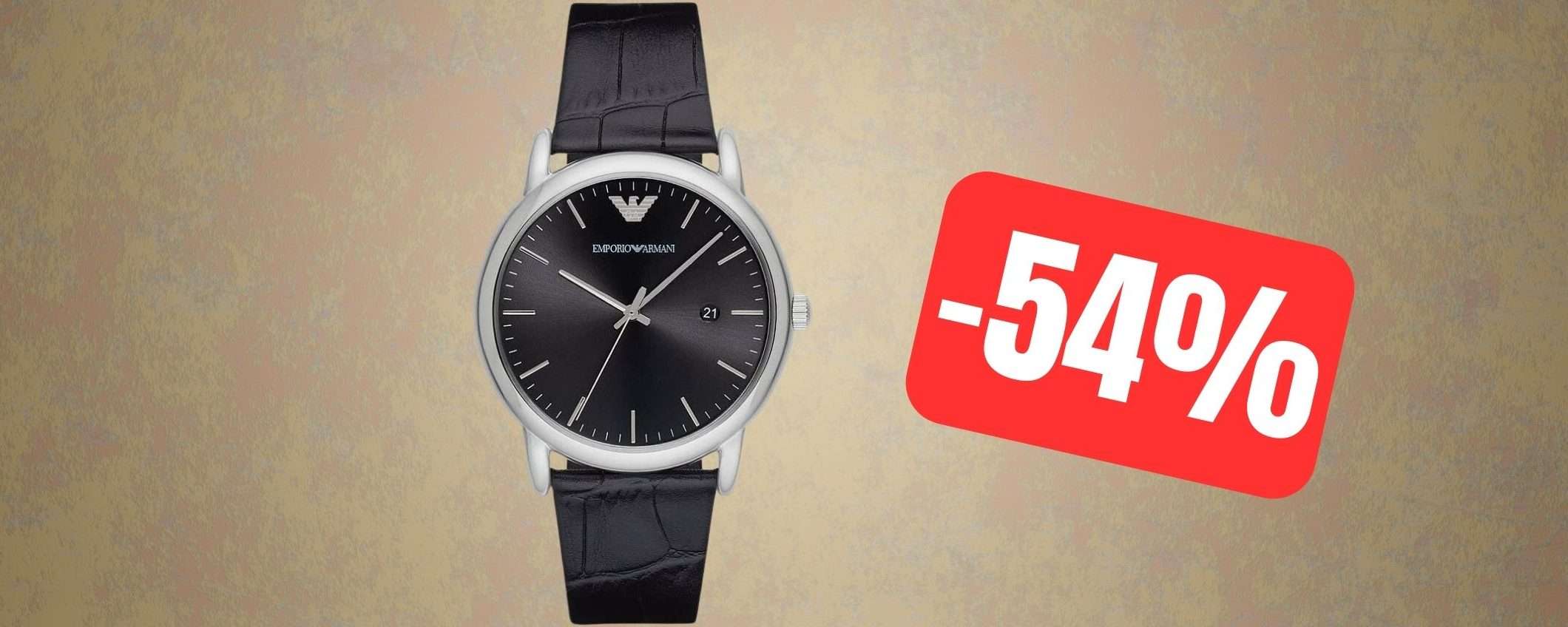 Orologio Emporio Armani da uomo: occasione Amazon in SUPER SCONTO (-54%) Orologio Emporio Armani da uomo: occasione Amazon in SUPER SCONTO (-54%)