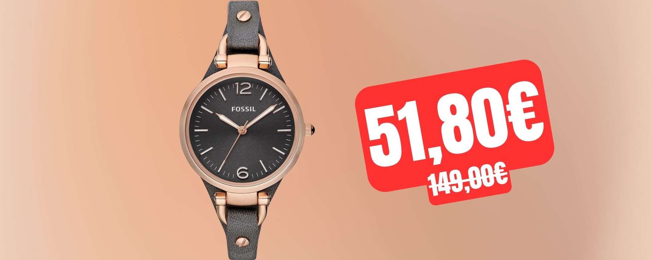 Orologio da donna Fossil: prezzo CROLLATO con questo doppio sconto Amazon Orologio da donna Fossil: prezzo CROLLATO con questo doppio sconto Amazon
