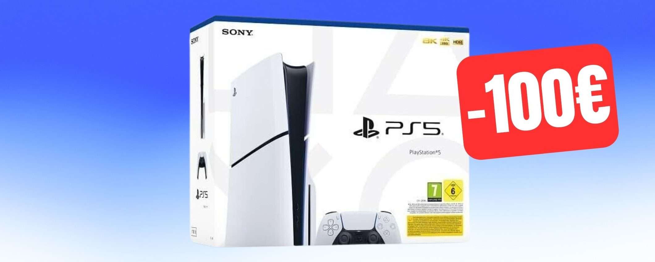 PlayStation 5 Slim a 100 EURO IN MENO: solo su eBay