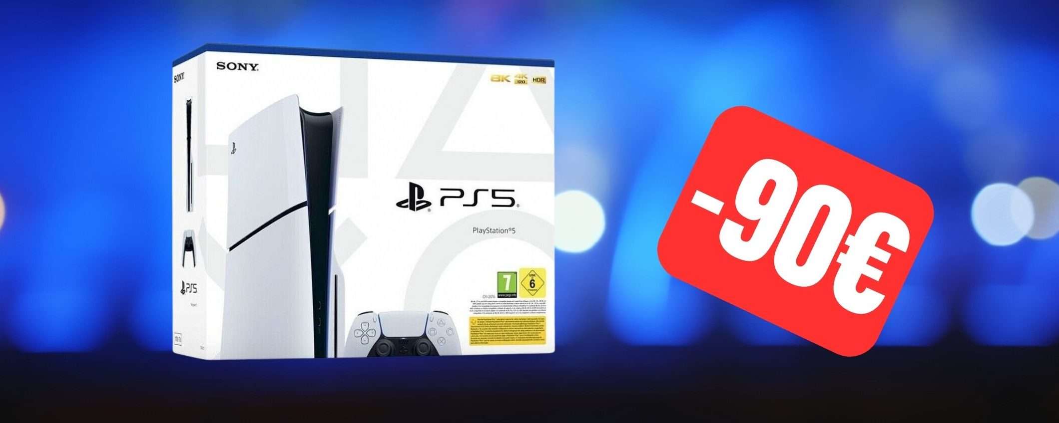 PlayStation 5 Slim: subito 90 euro di SCONTO su eBay grazie a questo coupon PlayStation 5 Slim: subito 90 euro di SCONTO su eBay grazie a questo coupon