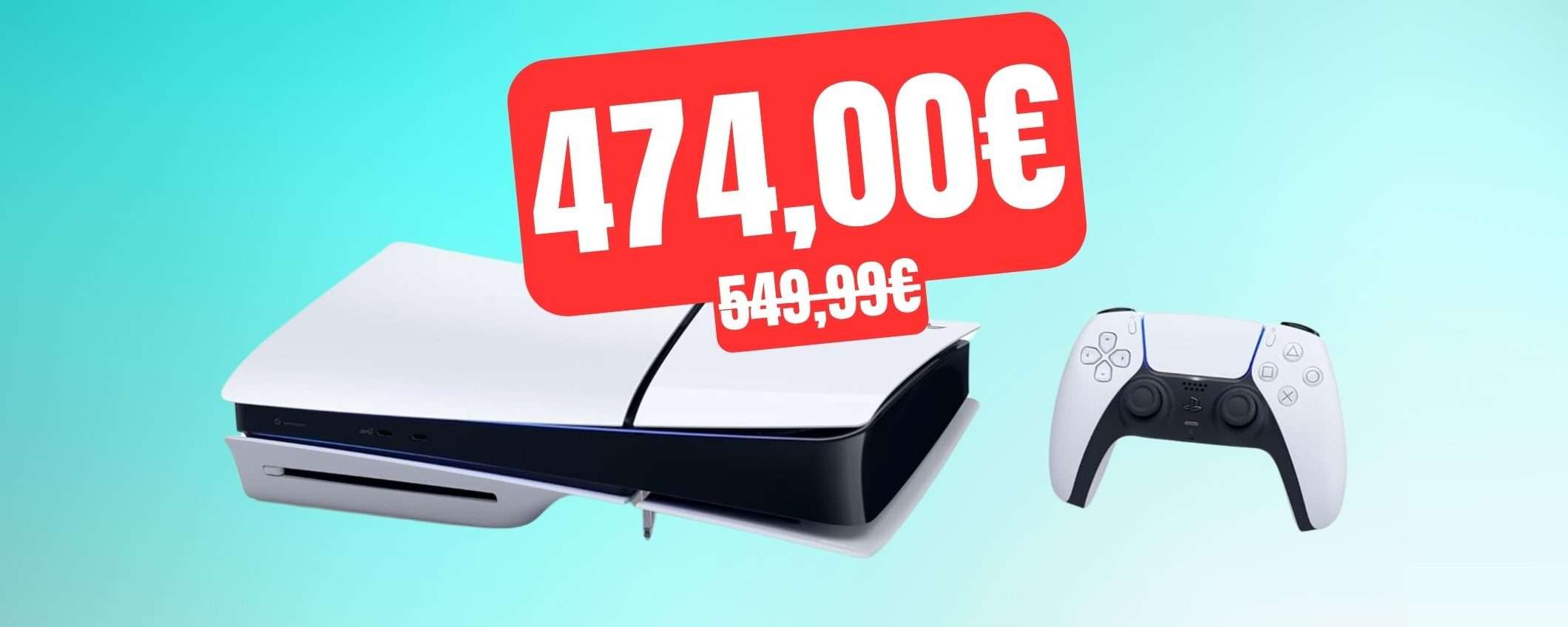 Sorpresa Amazon: la PlayStation 5 Slim è ancora in OFFERTA a 474 euro Sorpresa Amazon: la PlayStation 5 Slim è ancora in OFFERTA a 474 euro