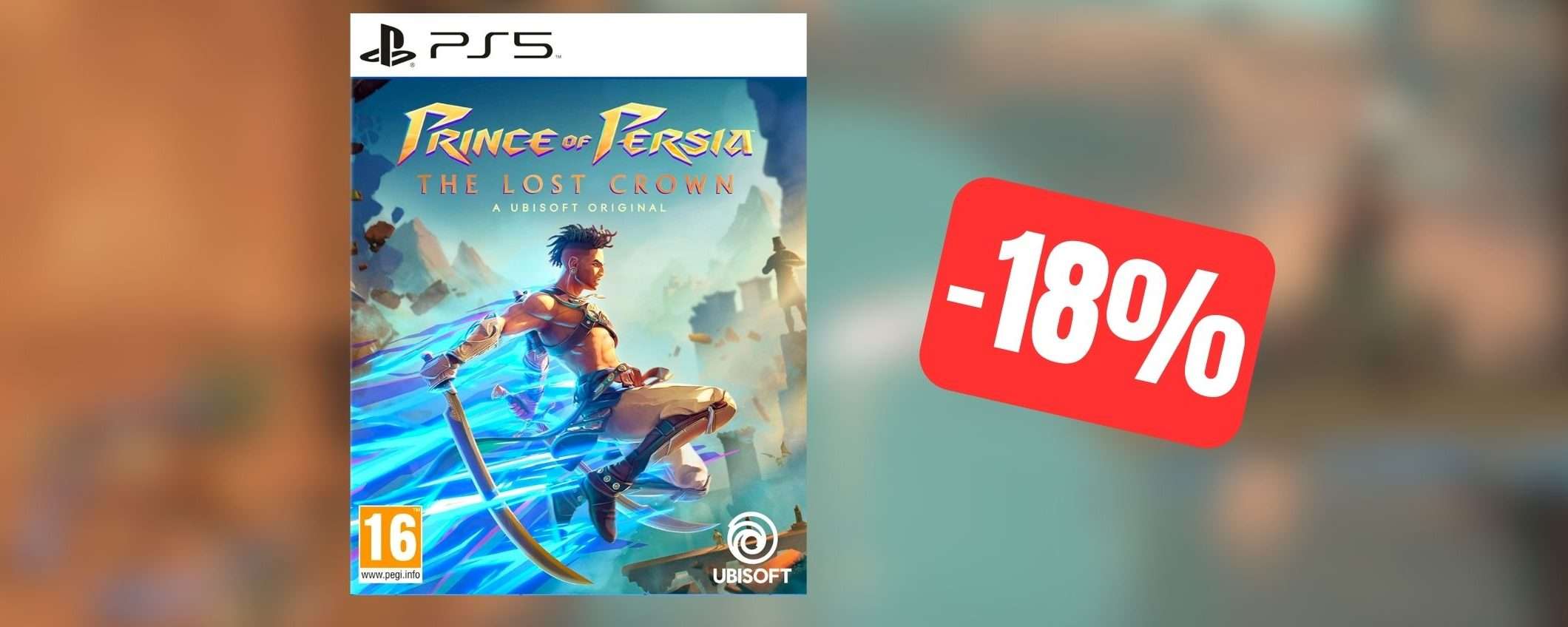 Prince of Persia The Lost Crown è in offerta su Amazon al MINIMO STORICO