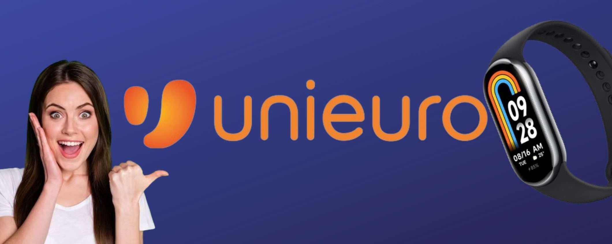 Compra subito lo XIAOMI Mi Band 8 da Unieuro, c'è il FUORITUTTO Compra subito lo XIAOMI Mi Band 8 da Unieuro, c'è il FUORITUTTO