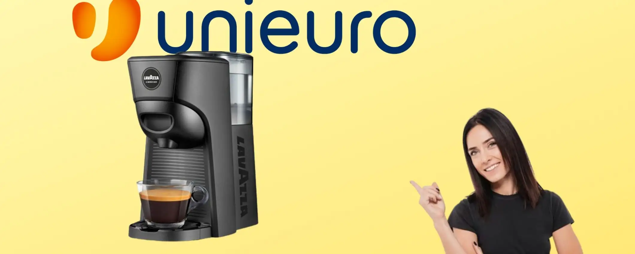 La macchina da caffè LAVAZZA da UNIEURO è un regalo La macchina da caffè LAVAZZA da UNIEURO è un regalo