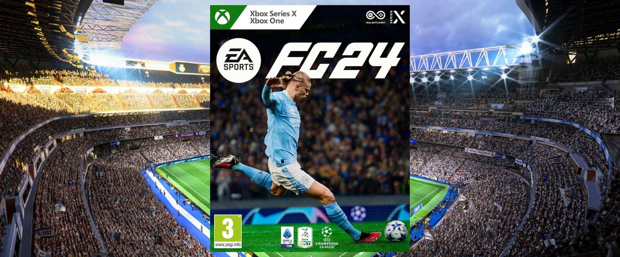 EA SPORTS FC 24 per Xbox Series X o Xbox One scontato del 52% su Amazon EA SPORTS FC 24 per Xbox Series X o Xbox One scontato del 52% su Amazon