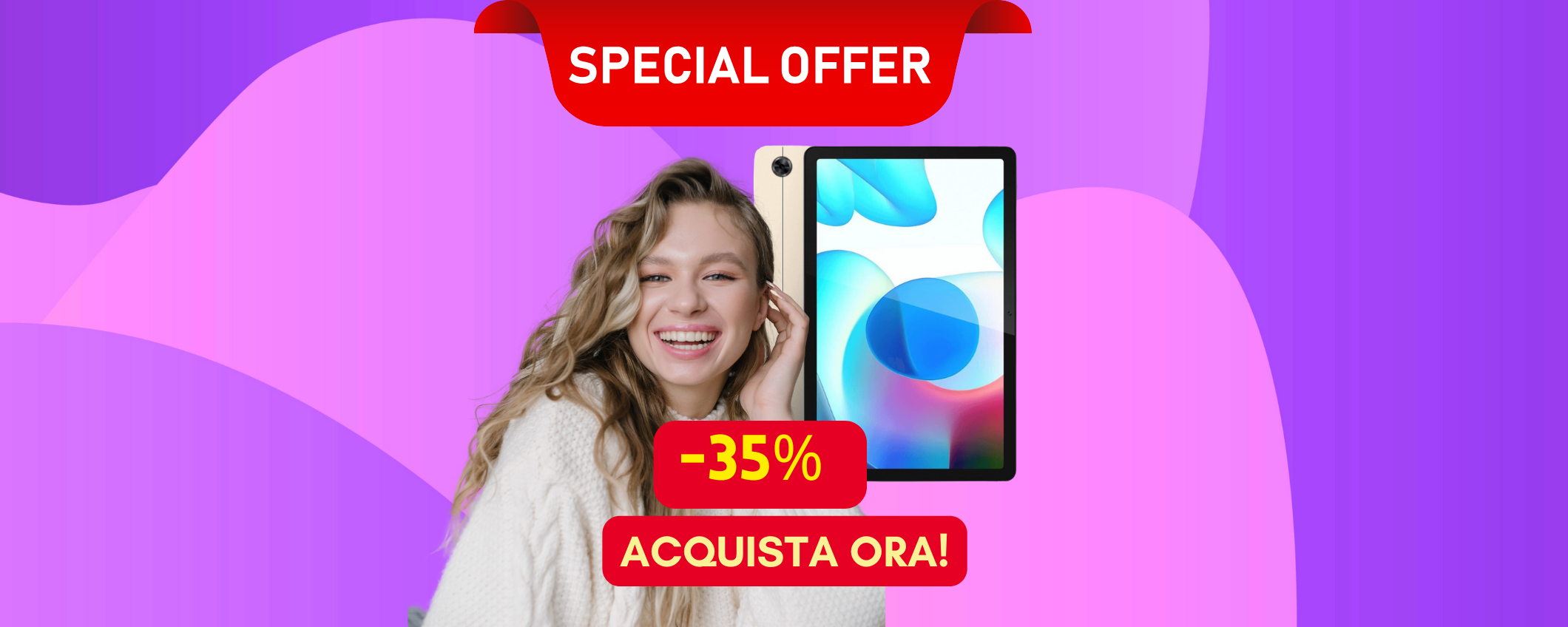 Realme Pad in sconto di ben 90€ su eBay! Realme Pad in sconto di ben 90€ su eBay!