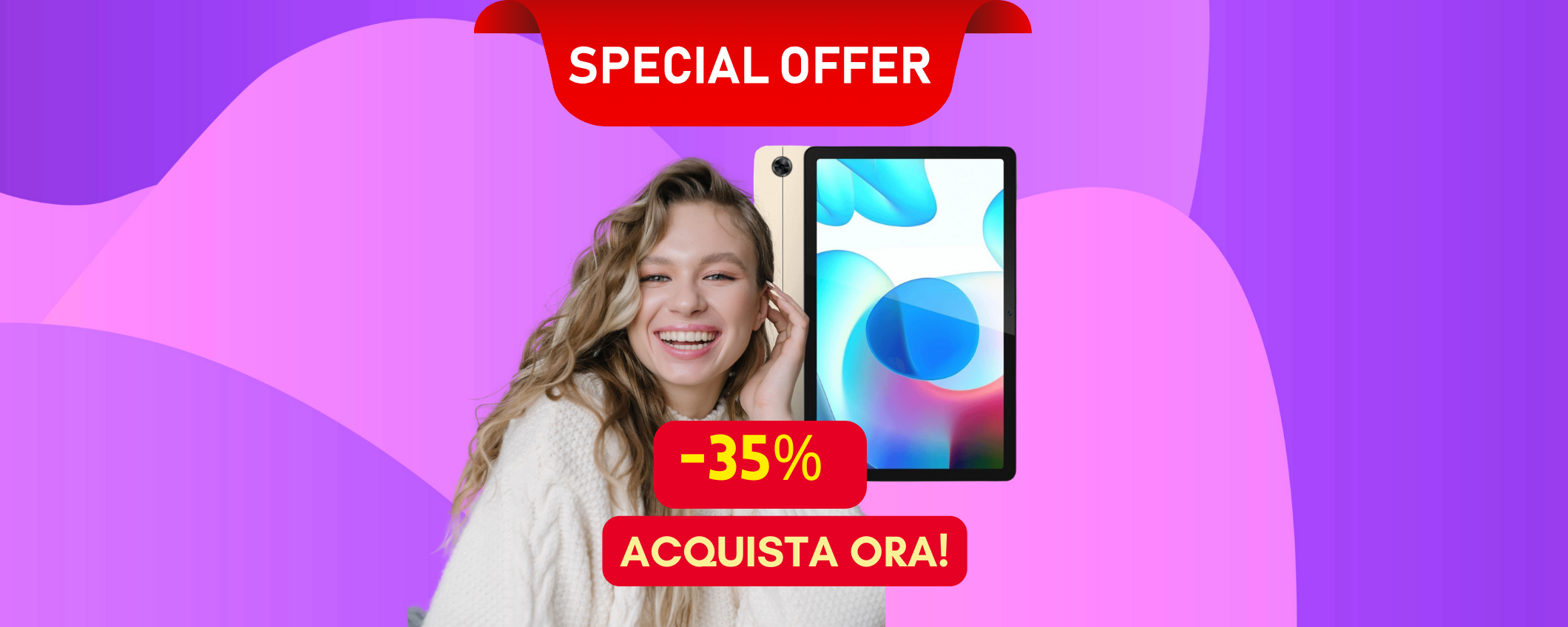 Realme Pad in sconto di ben 90€ su eBay!