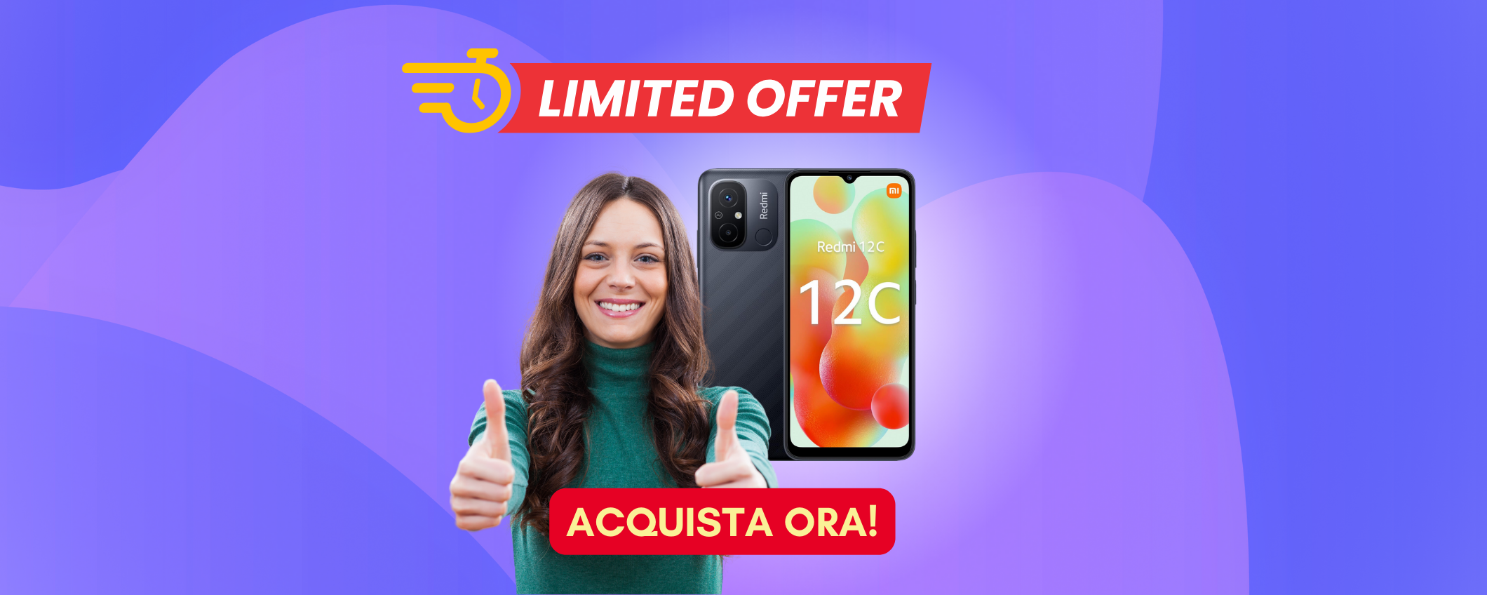 Smartphone Redmi 12C: sconto FOLLE del 45% su Amazon! Solo 100€ Smartphone Redmi 12C: sconto FOLLE del 45% su Amazon! Solo 100€