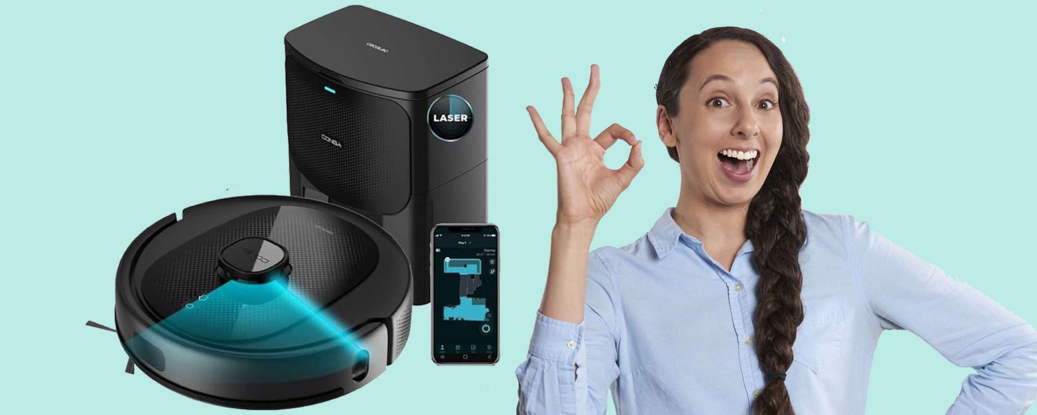 Robot Aspira e Lava con autosvuotamento: sconto TOP del 20% Robot Aspira e Lava con autosvuotamento: sconto TOP del 20%
