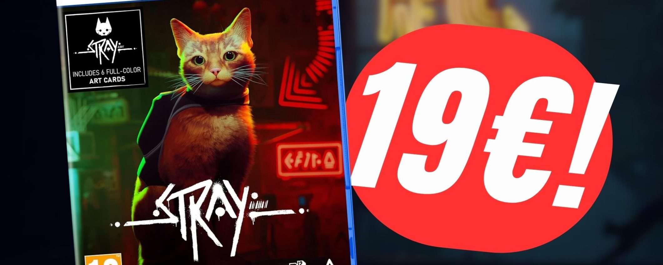 SCONTO PAZZESCO per il Videogame col Gattino su PS5! (STRAY)