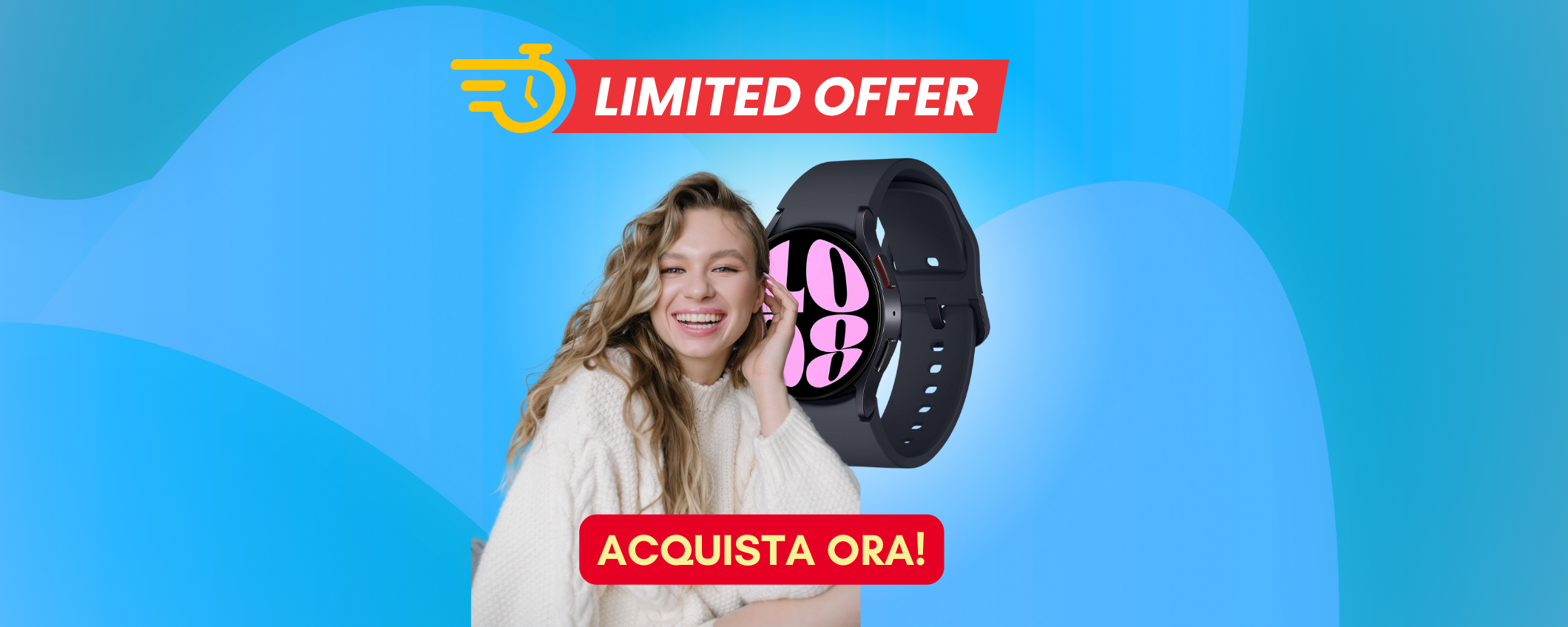 Samsung Galaxy Watch6: sconto SHOCK del 29% su Amazon Samsung Galaxy Watch6: sconto SHOCK del 29% su Amazon