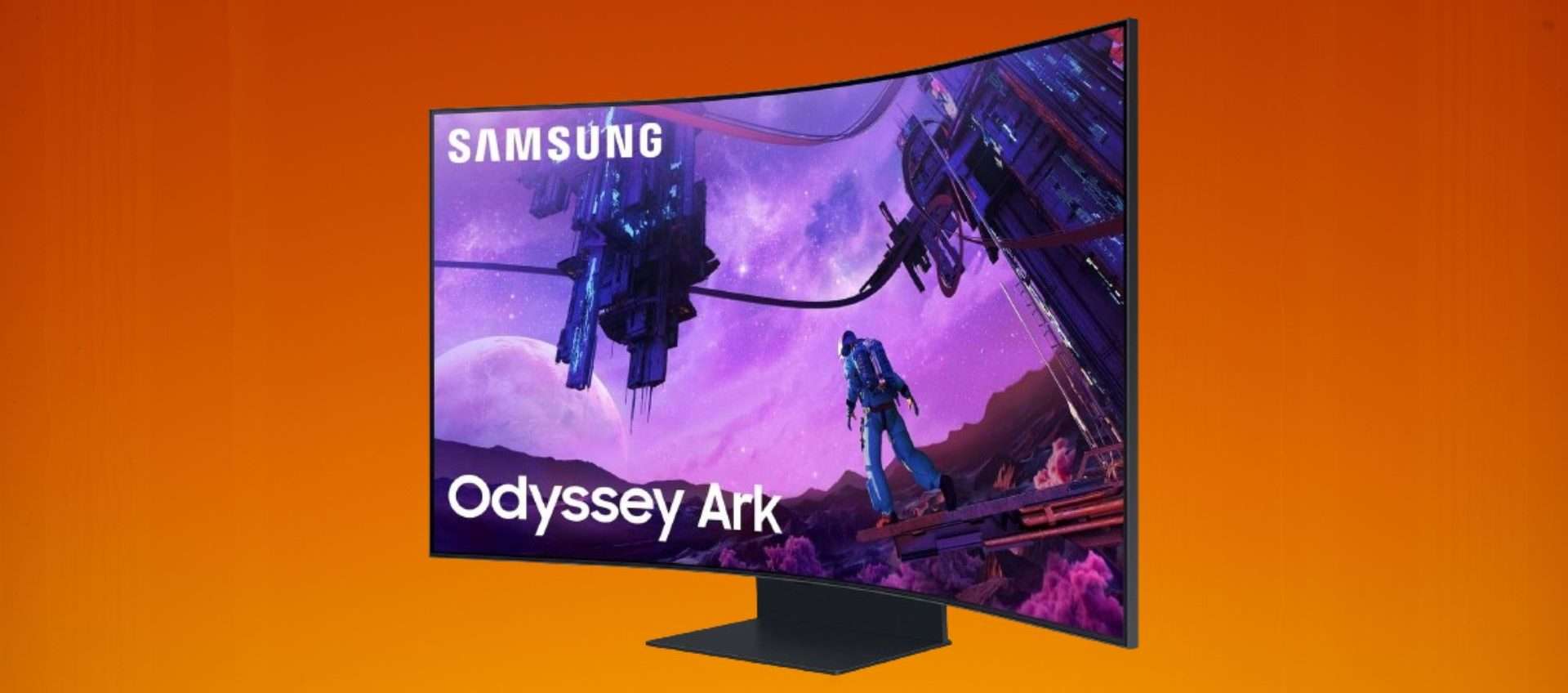 Monitor Samsung Odyssey Ark con il 41% di sconto: immenso in tutto