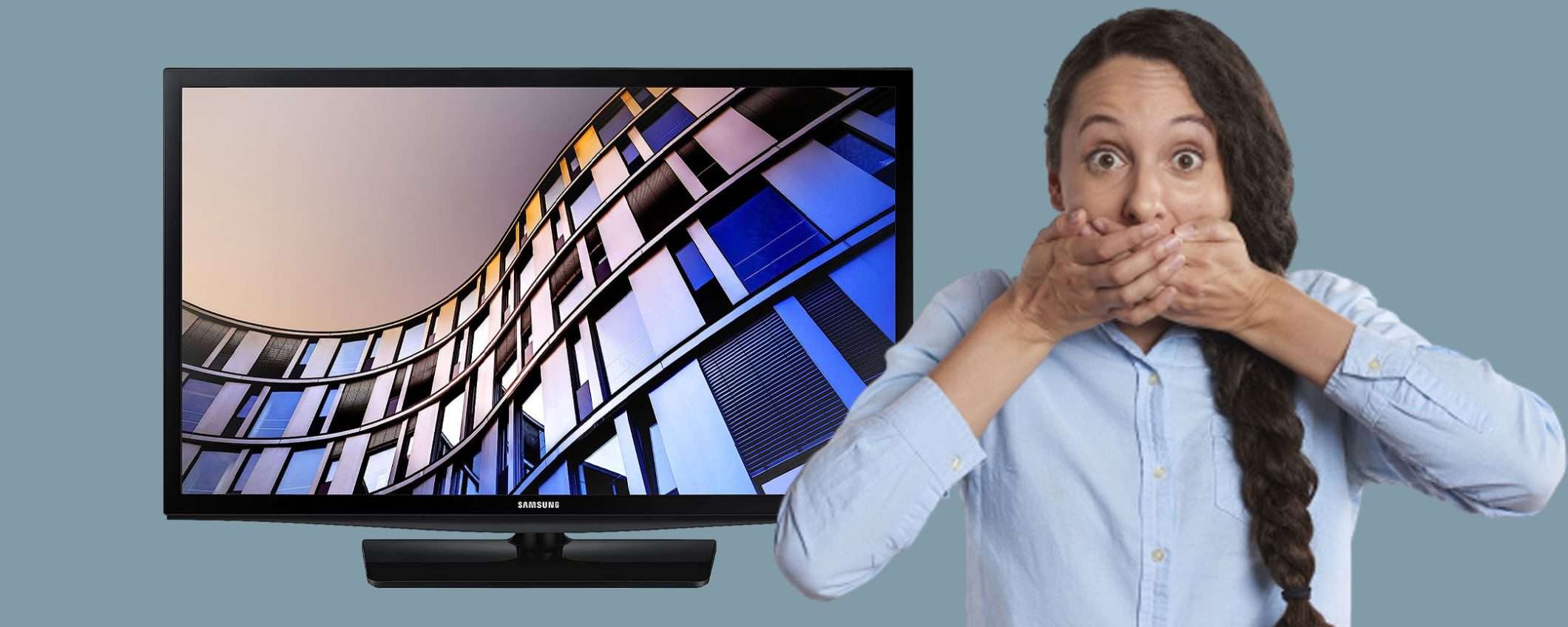 Samsung TV Smart con Alexa da 24 Samsung TV Smart con Alexa da 24