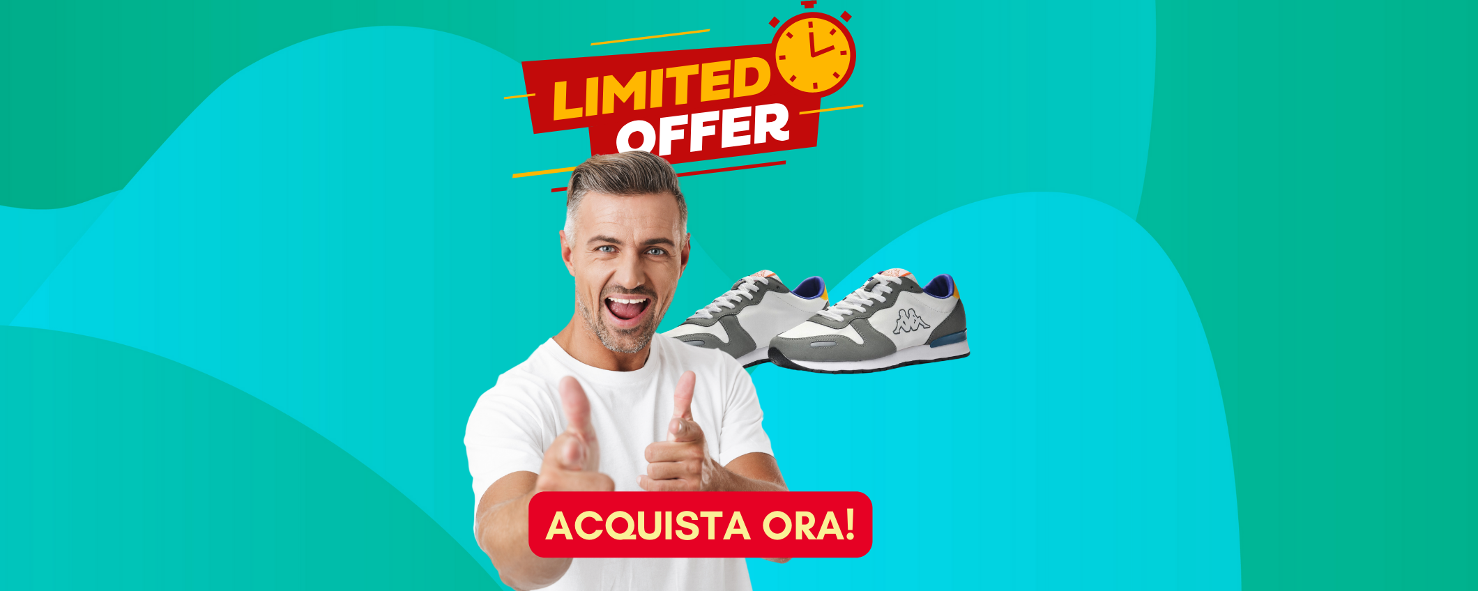 Scarpe Kappa: sneakers perfette per tutti i giorni, sconto SHOCK del 64%! Scarpe Kappa: sneakers perfette per tutti i giorni, sconto SHOCK del 64%!