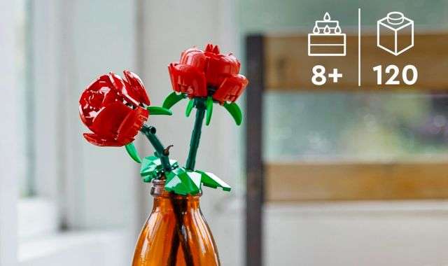 Il set di rose LEGO è in offerta su  a prezzo STRACCIATO