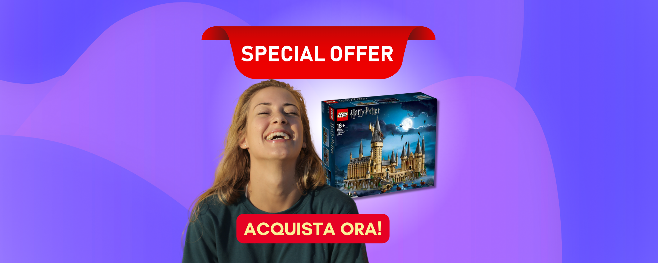 Set Lego Castello di Hogwarts in sconto di ben 35€ su eBay!