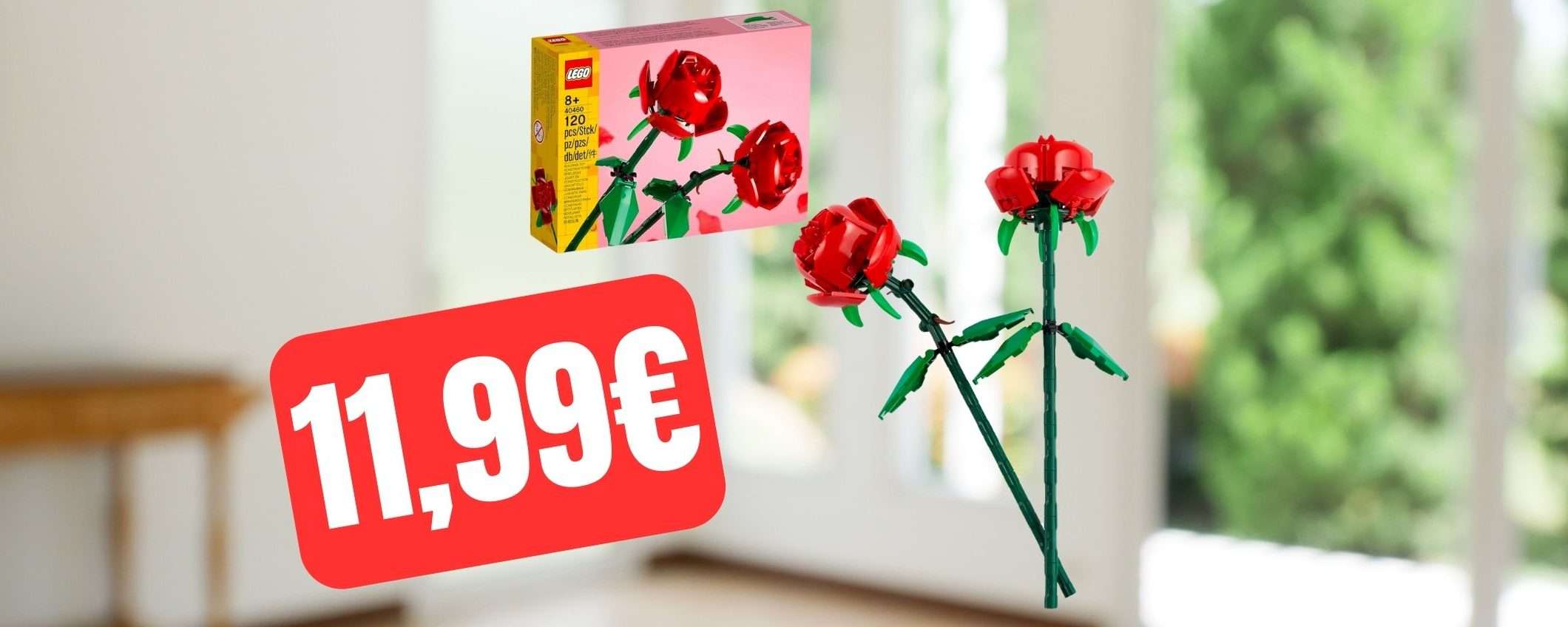 Il set di rose LEGO è in offerta su Amazon a prezzo STRACCIATO Il set di rose LEGO è in offerta su Amazon a prezzo STRACCIATO