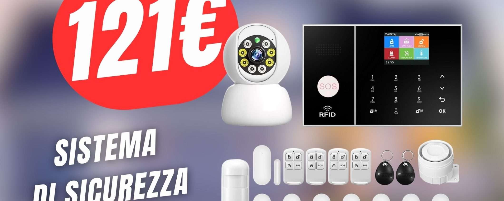 Il Sistema di Sicurezza completo per la tua casa è in OFFERTA Il Sistema di Sicurezza completo per la tua casa è in OFFERTA