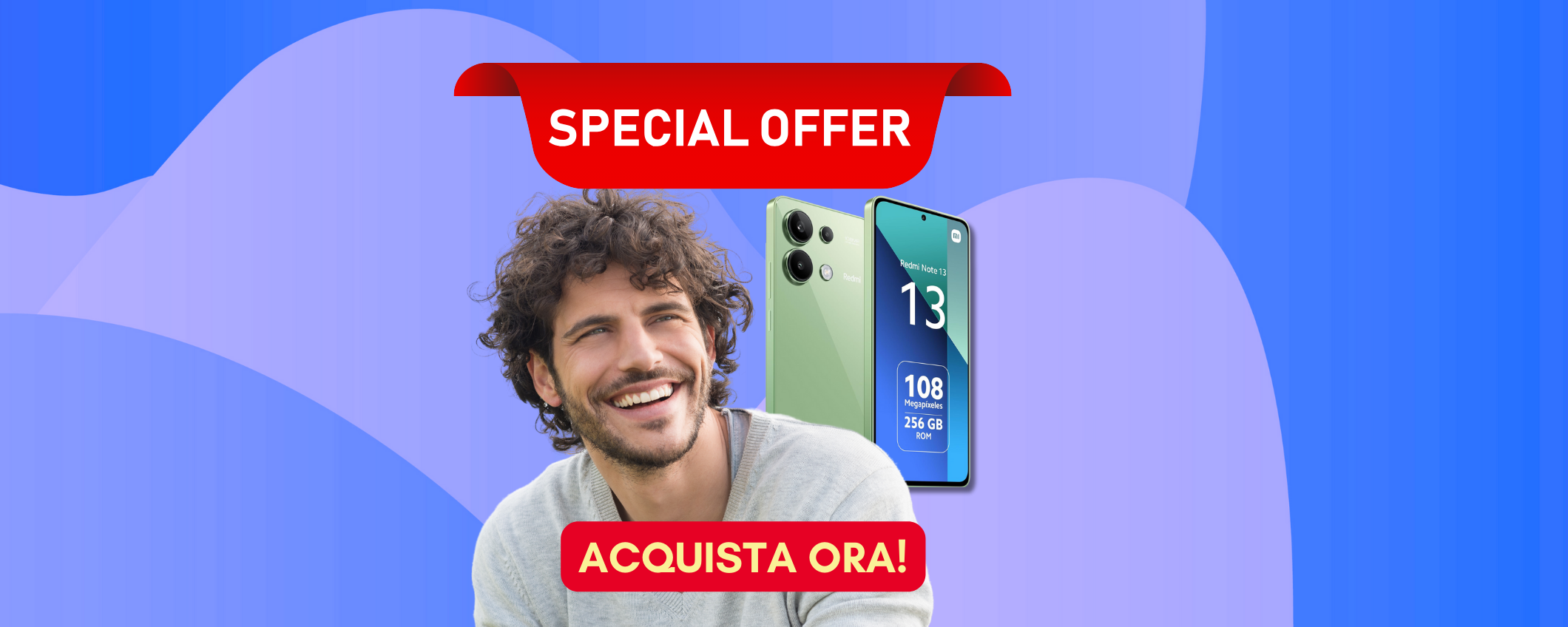 Xiaomi Redmi Note 13: smartphone in super sconto del 24% Xiaomi Redmi Note 13: smartphone in super sconto del 24%