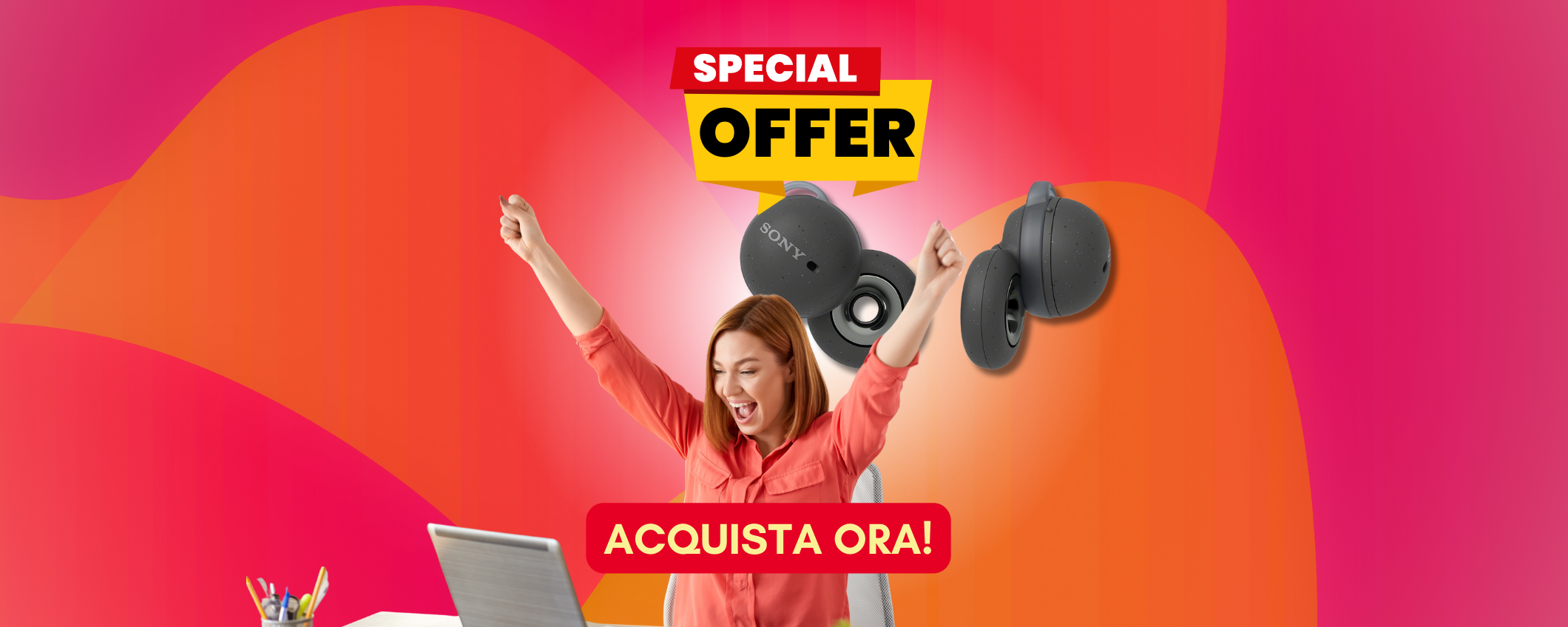 Sony LinkBuds: auricolari top di gamma in sconto del 44% Sony LinkBuds: auricolari top di gamma in sconto del 44%