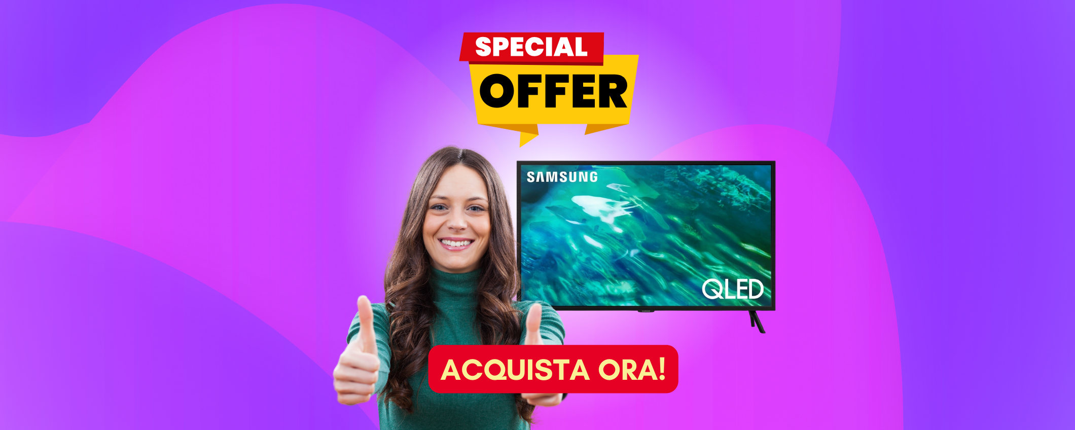 Smart TV Samsung QLED da 32 Smart TV Samsung QLED da 32