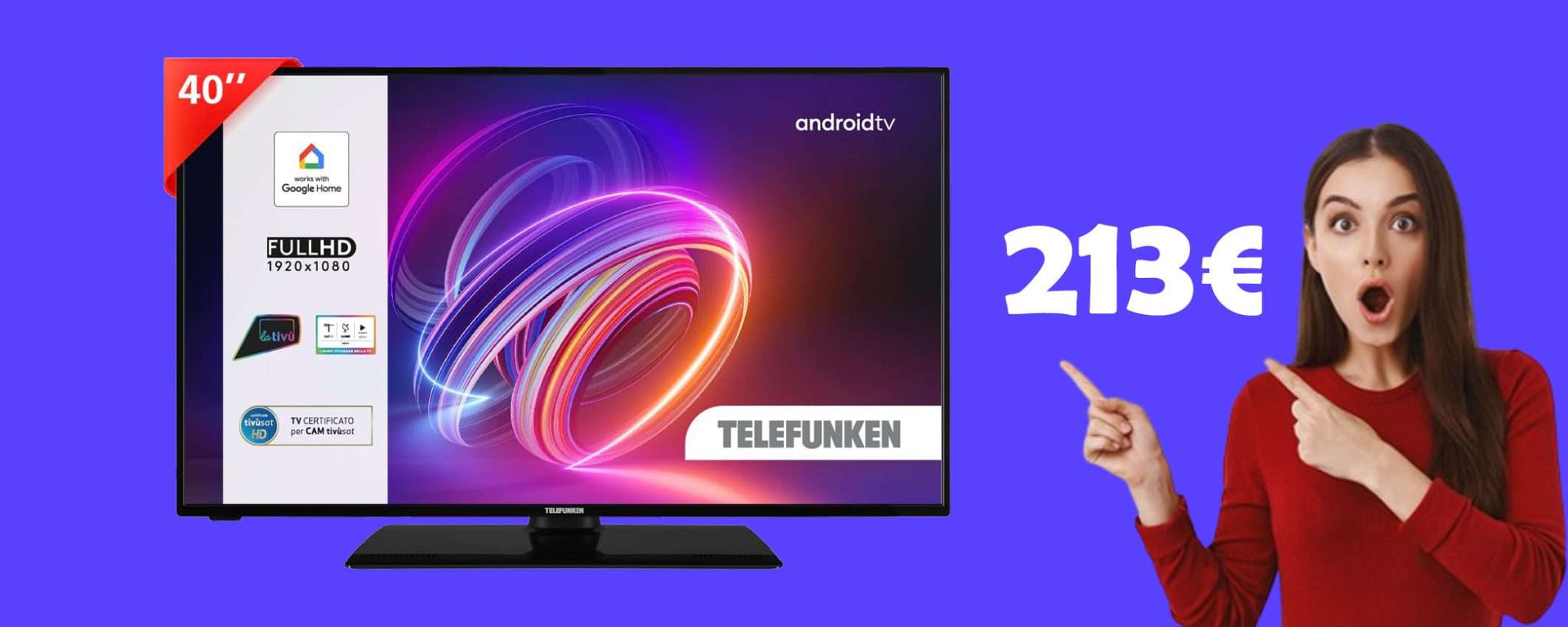 Smart TV TELEFUNKEN da 40 Smart TV TELEFUNKEN da 40