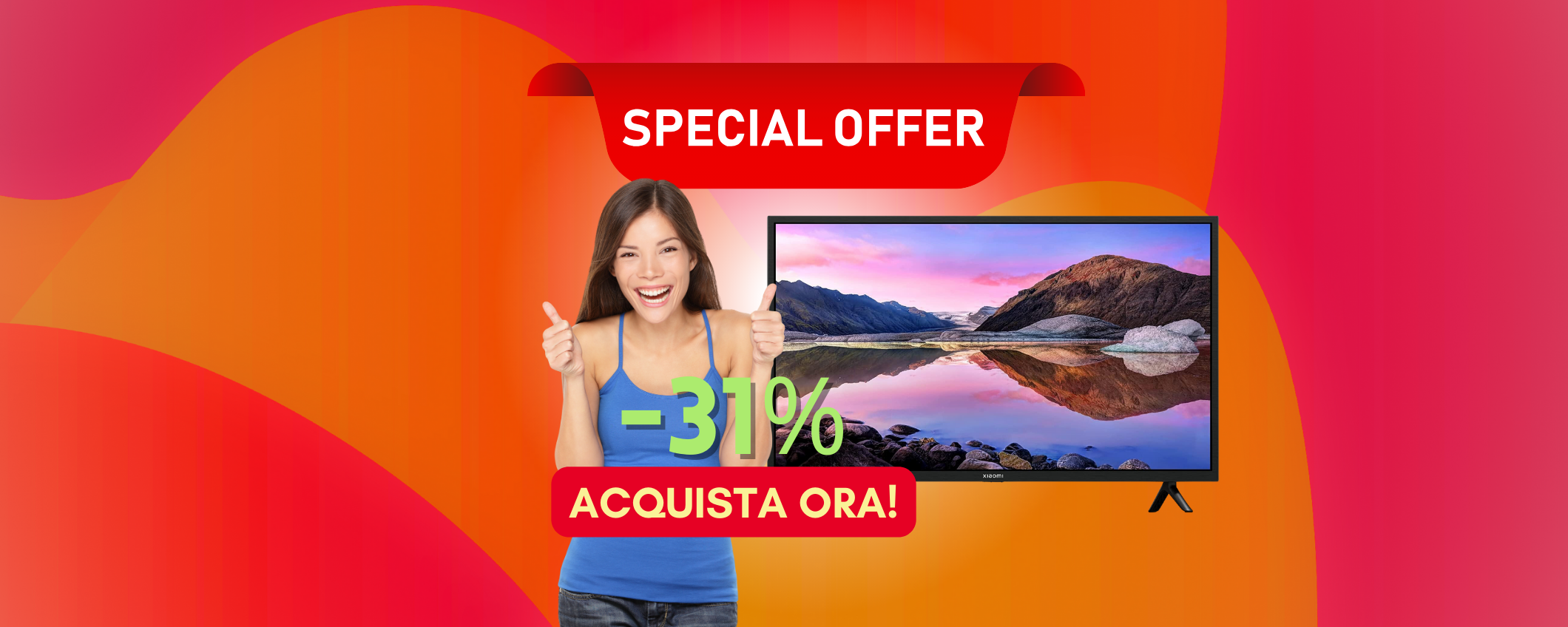 Smart TV Xiaomi P1E da 32 Smart TV Xiaomi P1E da 32
