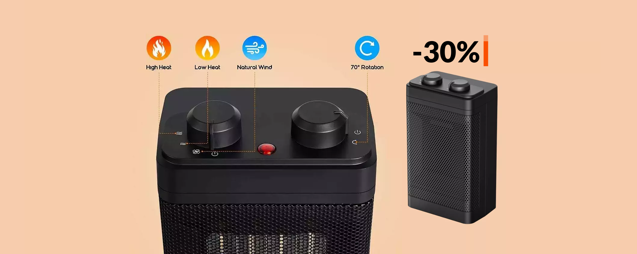 Stufa elettrica a basso consumo: ADDIO al freddo con appena 13€ Stufa elettrica a basso consumo: ADDIO al freddo con appena 13€