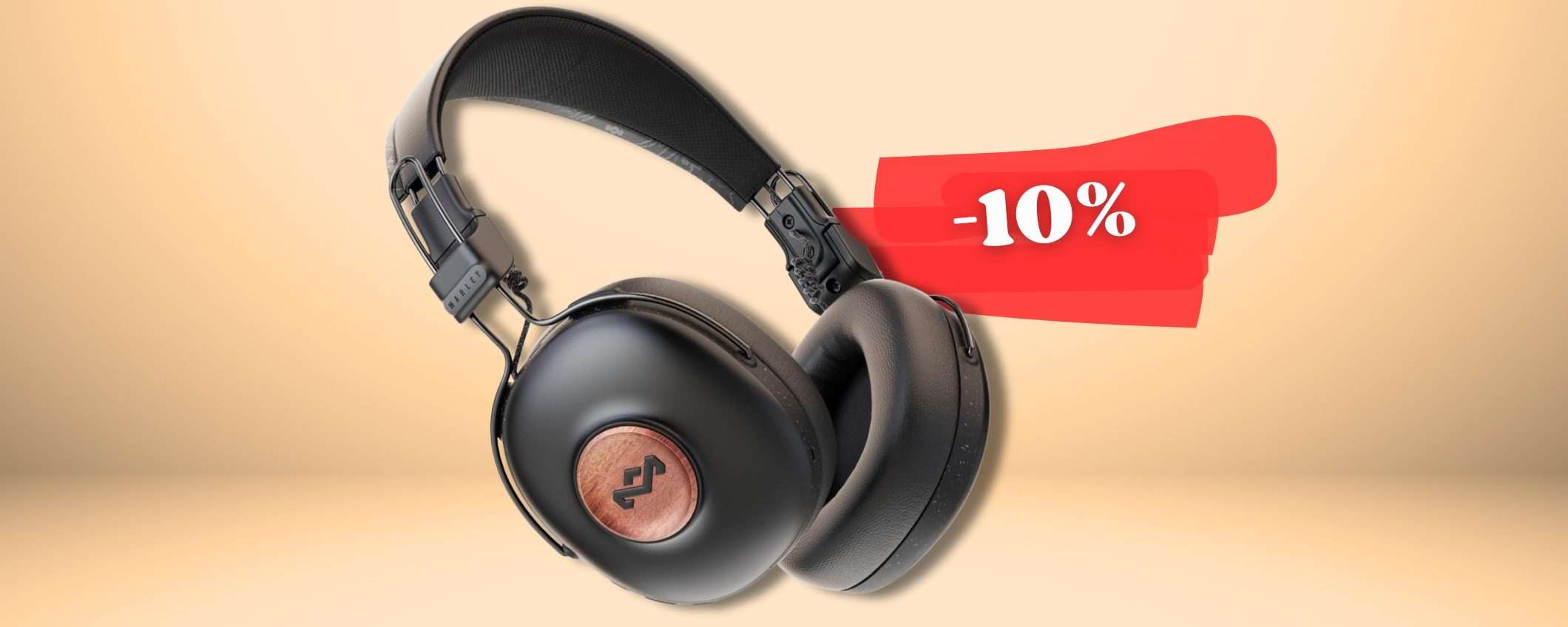 Cuffie Wireless Over Ear dal feeling PREMIUM e design PROFESSIONALE Cuffie Wireless Over Ear dal feeling PREMIUM e design PROFESSIONALE
