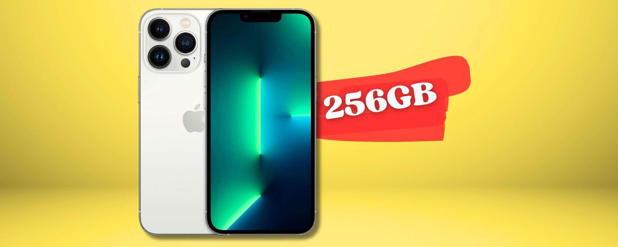 iPhone 13 Pro da 256GB a prezzo affare: RICONDIZIONATO eccellente iPhone 13 Pro da 256GB a prezzo affare: RICONDIZIONATO eccellente