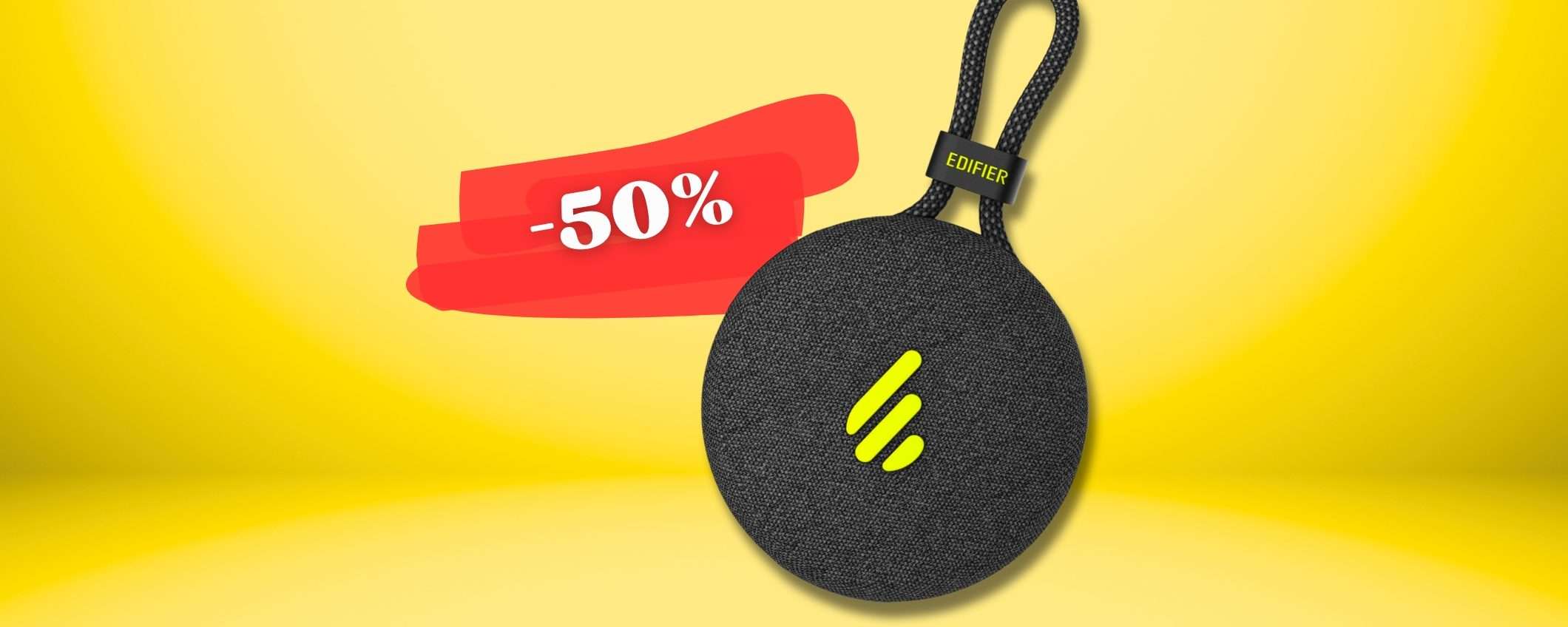 Piccolo, POTENTE e a metà prezzo: lo speaker Bluetooth dei sogni (Amazon) Piccolo, POTENTE e a metà prezzo: lo speaker Bluetooth dei sogni (Amazon)