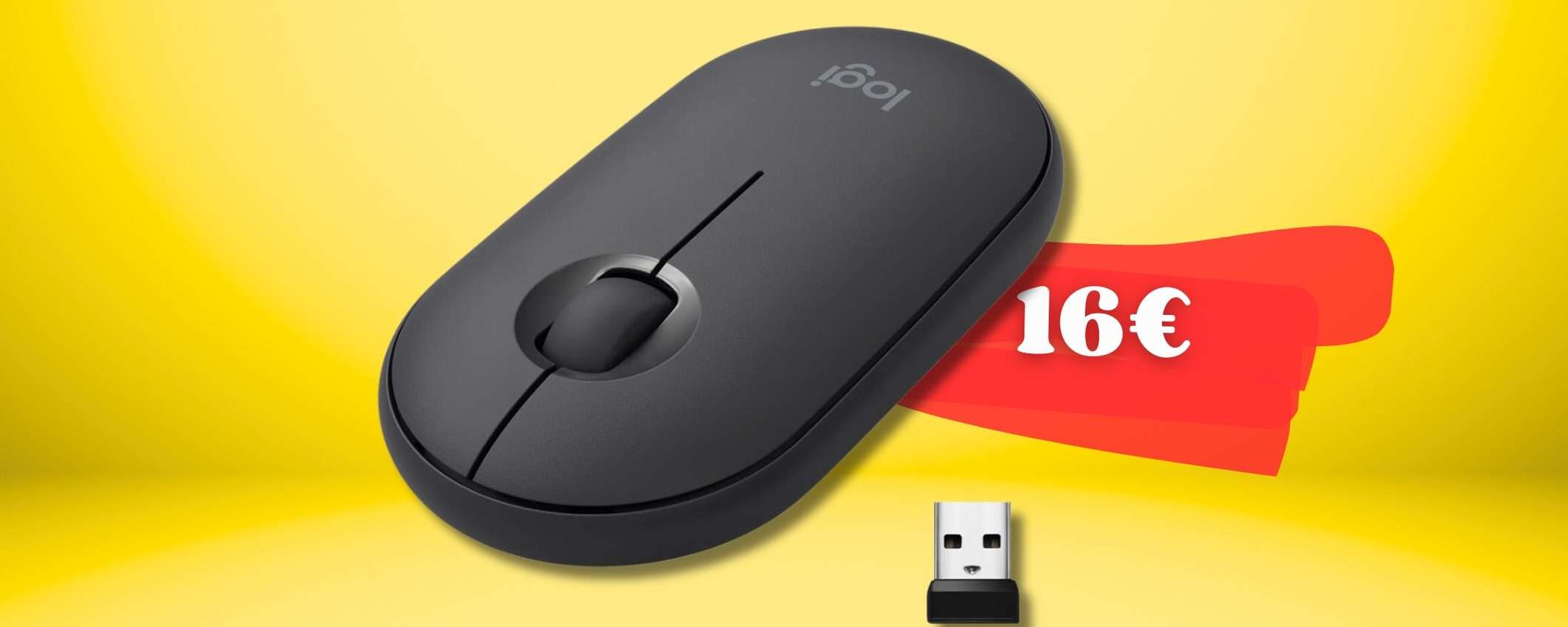Logitech Pebble soli 16€, occasione rara per il MIGLIOR mouse wireless Logitech Pebble soli 16€, occasione rara per il MIGLIOR mouse wireless