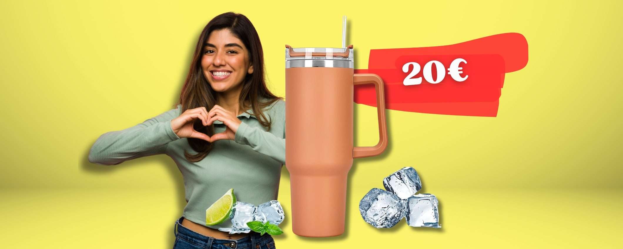 La tazza termica che ha fatto IMPAZZIRE TikTok: solo 20€ su Amazon La tazza termica che ha fatto IMPAZZIRE TikTok: solo 20€ su Amazon