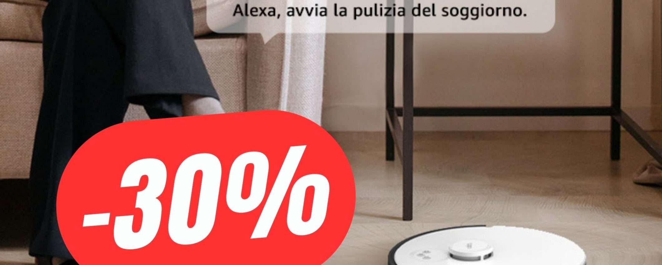 -30% di SCONTO per il Robot Aspirapolvere Lavapavimenti di TP-Link -30% di SCONTO per il Robot Aspirapolvere Lavapavimenti di TP-Link
