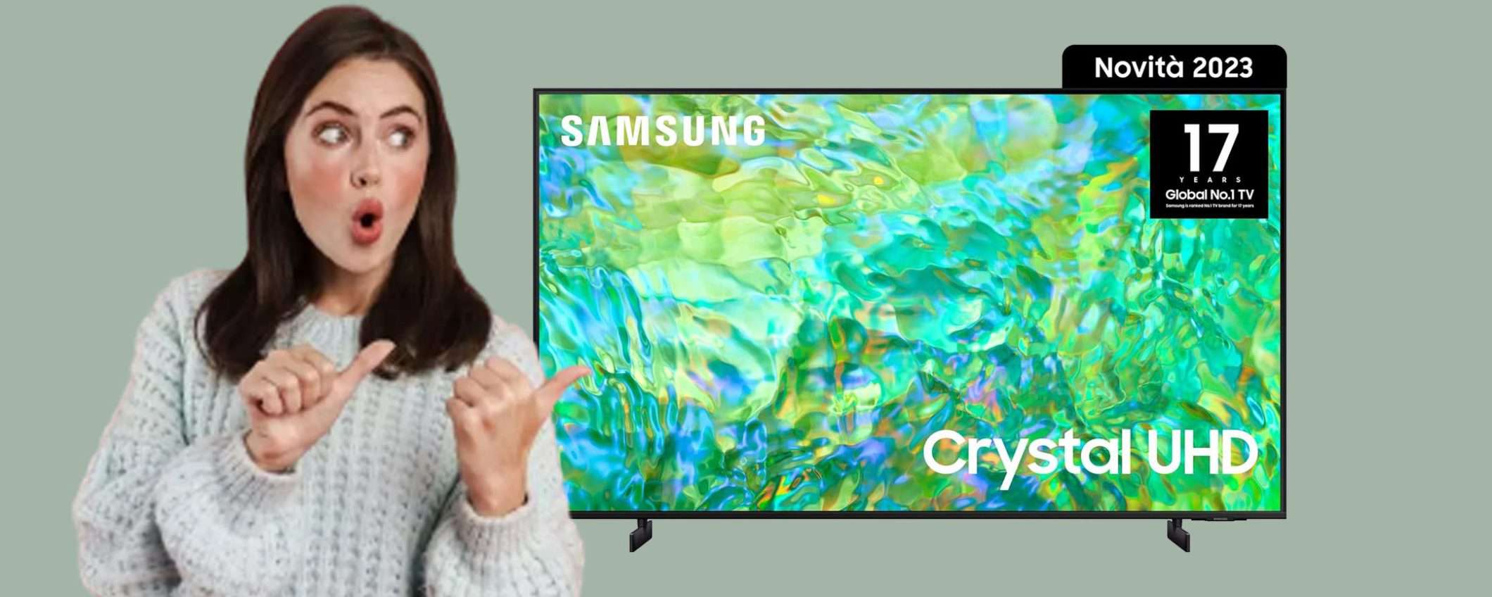 TV Samsung Smart Crystal 4K da 50 TV Samsung Smart Crystal 4K da 50