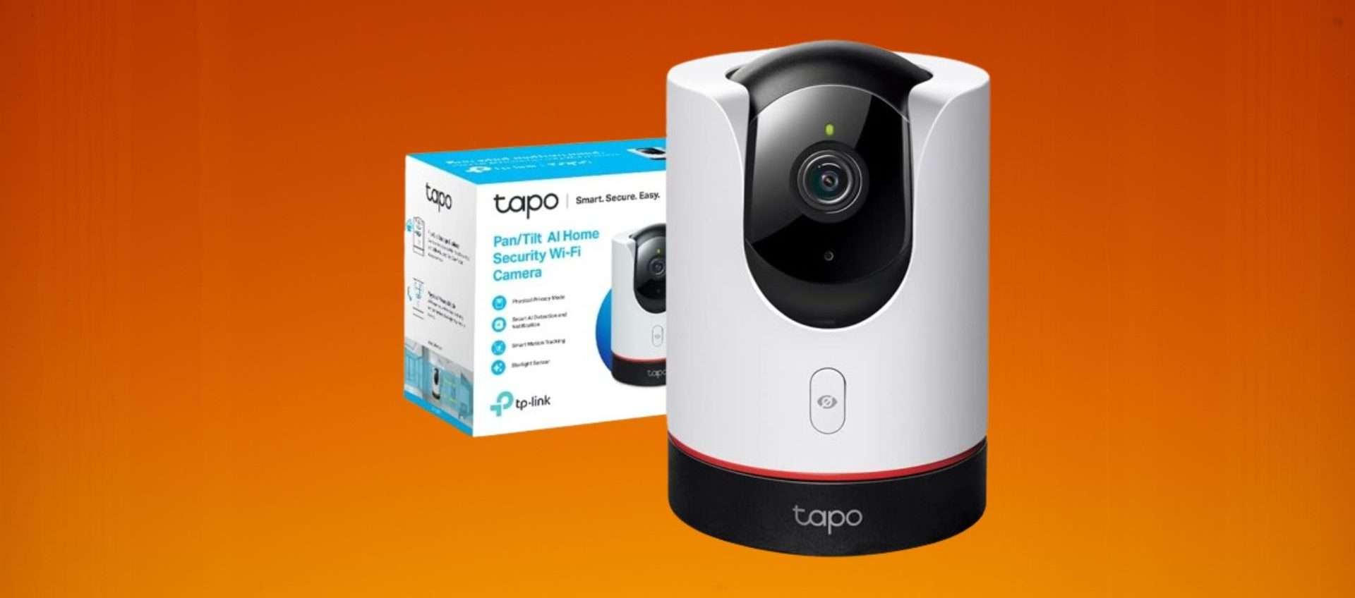 Telecamera di sicurezza con IA in super offerta: risparmi il 21% Telecamera di sicurezza con IA in super offerta: risparmi il 21%
