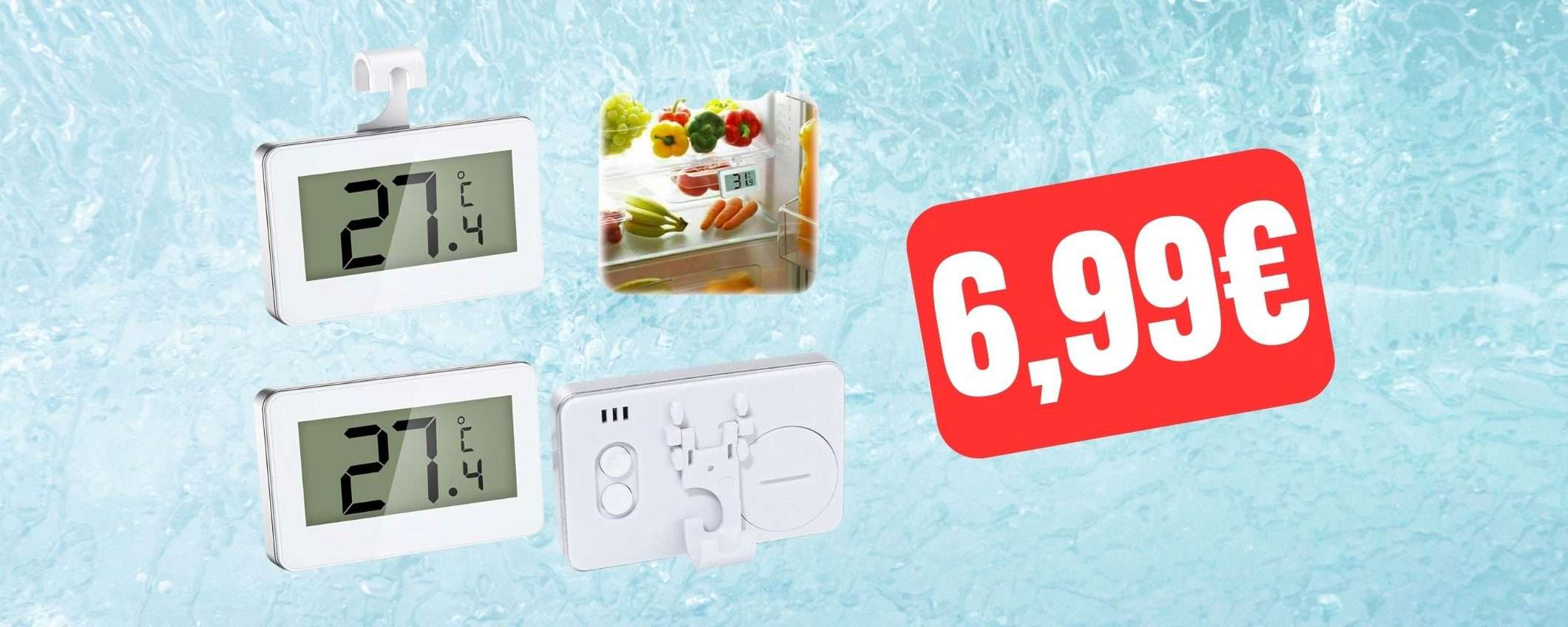Termometro per frigorifero: una GENIALATA a soli 6,99 euro Termometro per frigorifero: una GENIALATA a soli 6,99 euro