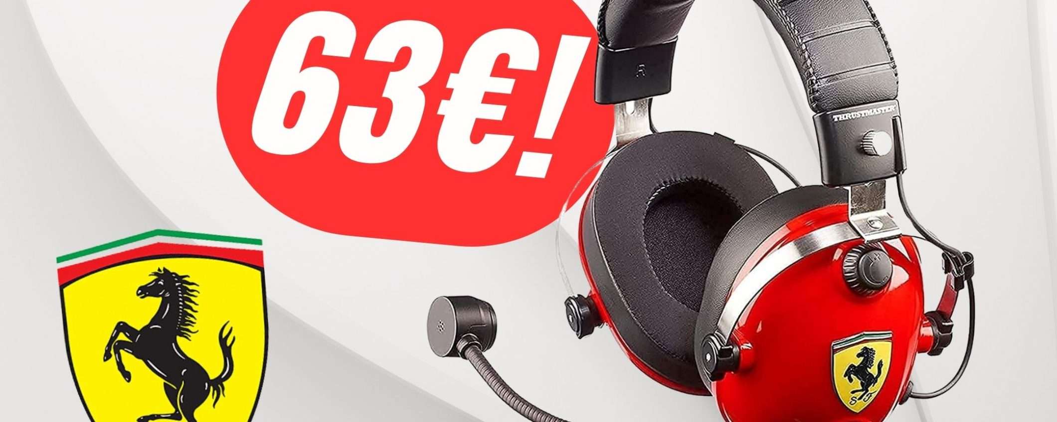 Scendi in pista con l'Headset della Scuderia Ferrari! Scendi in pista con l'Headset della Scuderia Ferrari!
