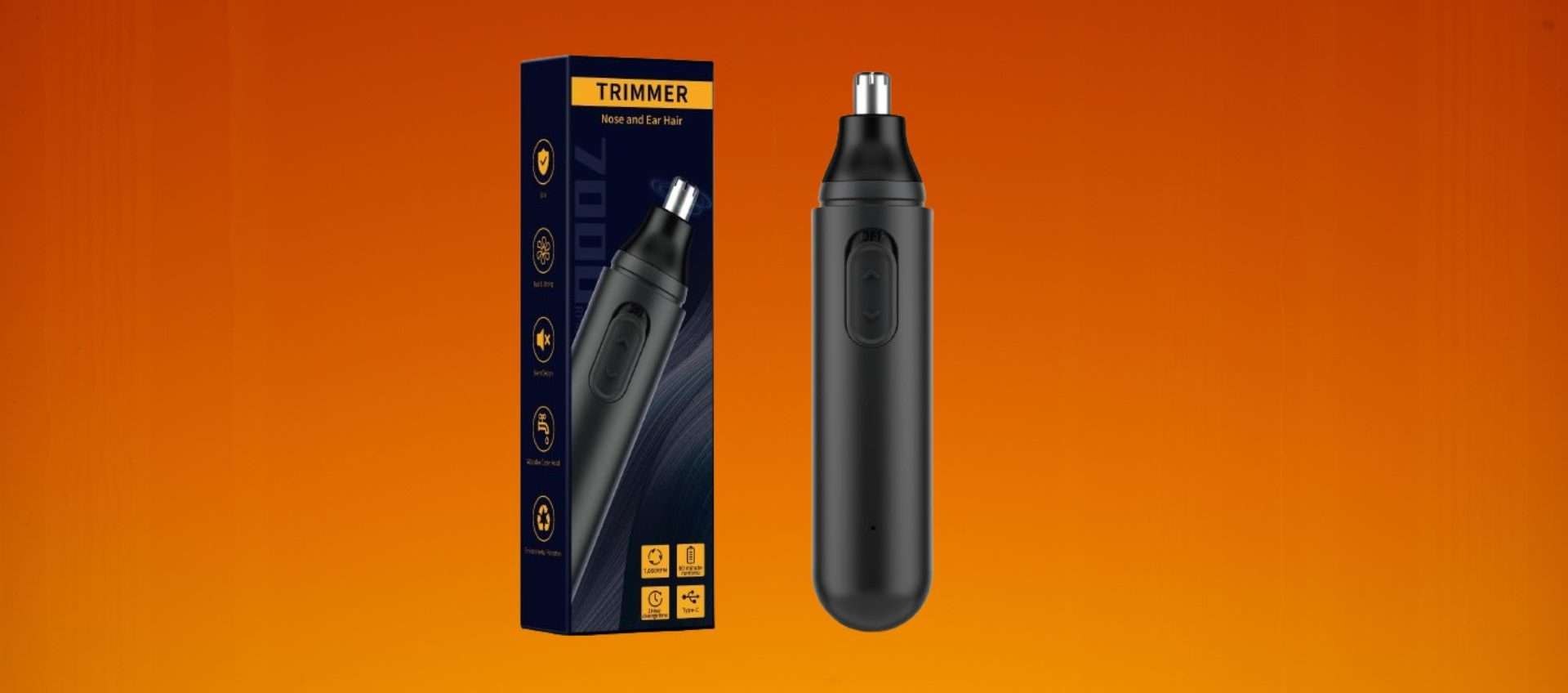 Solo 9,99€ per questo rifinitore per naso e orecchie semplicissimo da usare Solo 9,99€ per questo rifinitore per naso e orecchie semplicissimo da usare