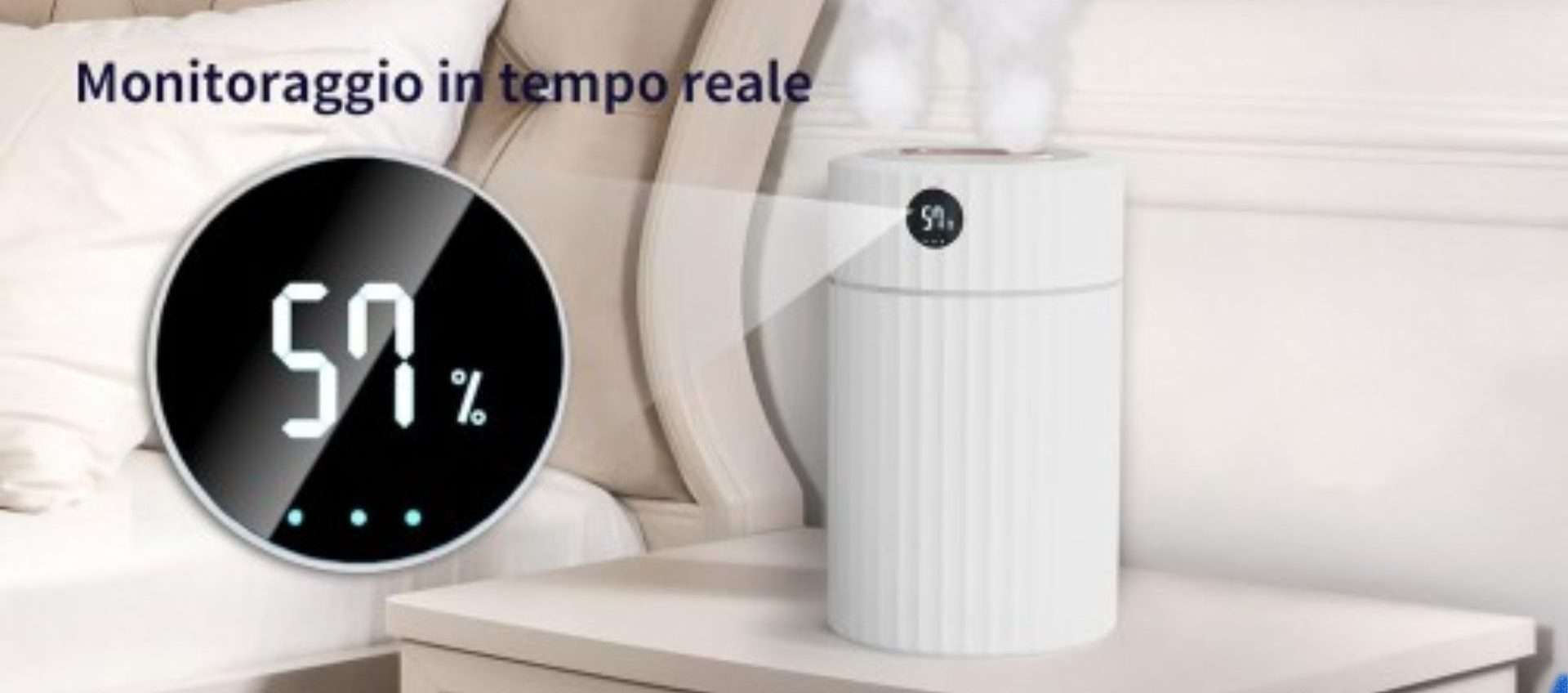 Umidificatore per ambienti in super offerta: il prezzo crolla a meno di 24€ Umidificatore per ambienti in super offerta: il prezzo crolla a meno di 24€