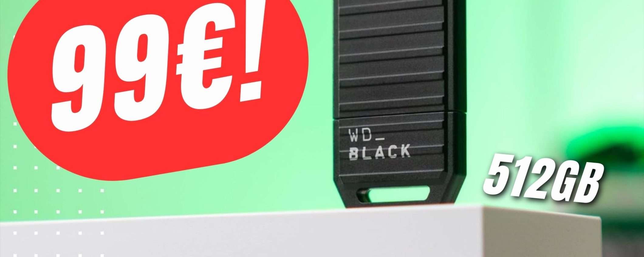 L'SSD Esterno per Xbox Series X|S CROLLA di PREZZO L'SSD Esterno per Xbox Series X|S CROLLA di PREZZO