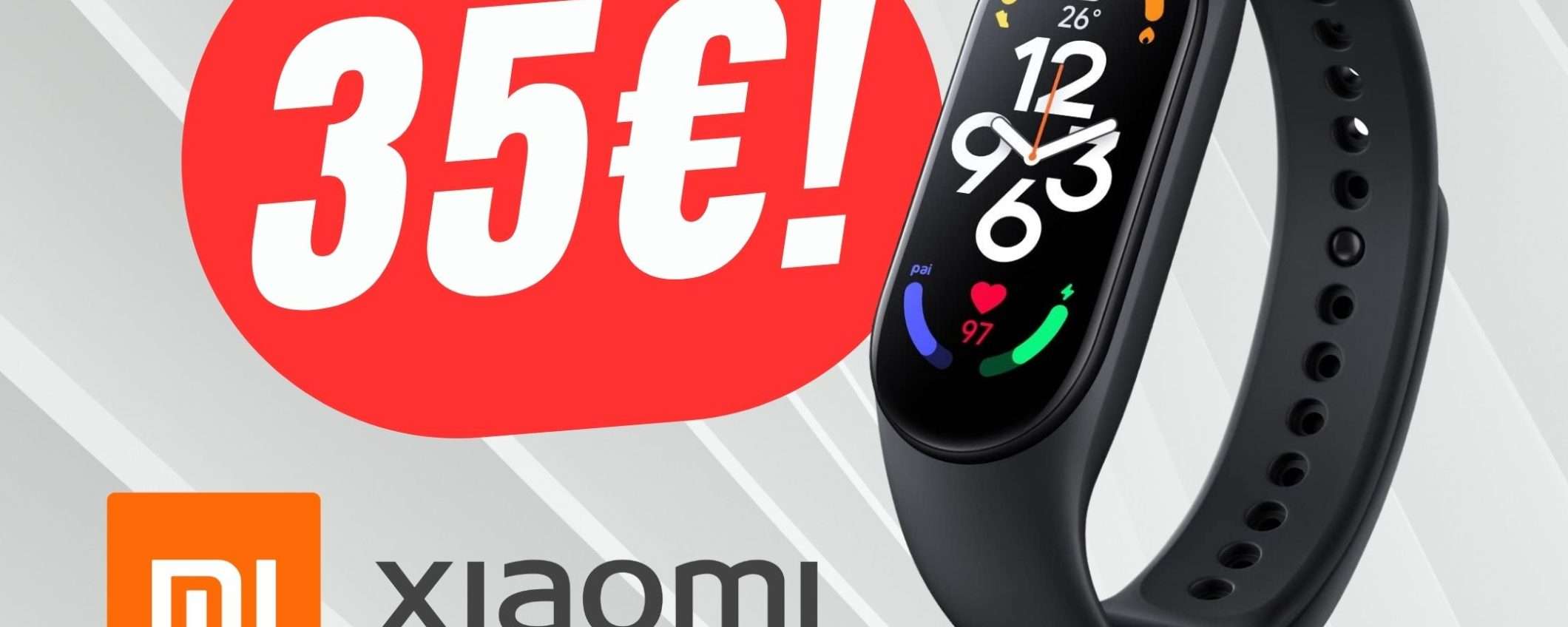Xiaomi Mi Smart Band 7 COSTA 35€ grazie all'OFFERTA Amazon