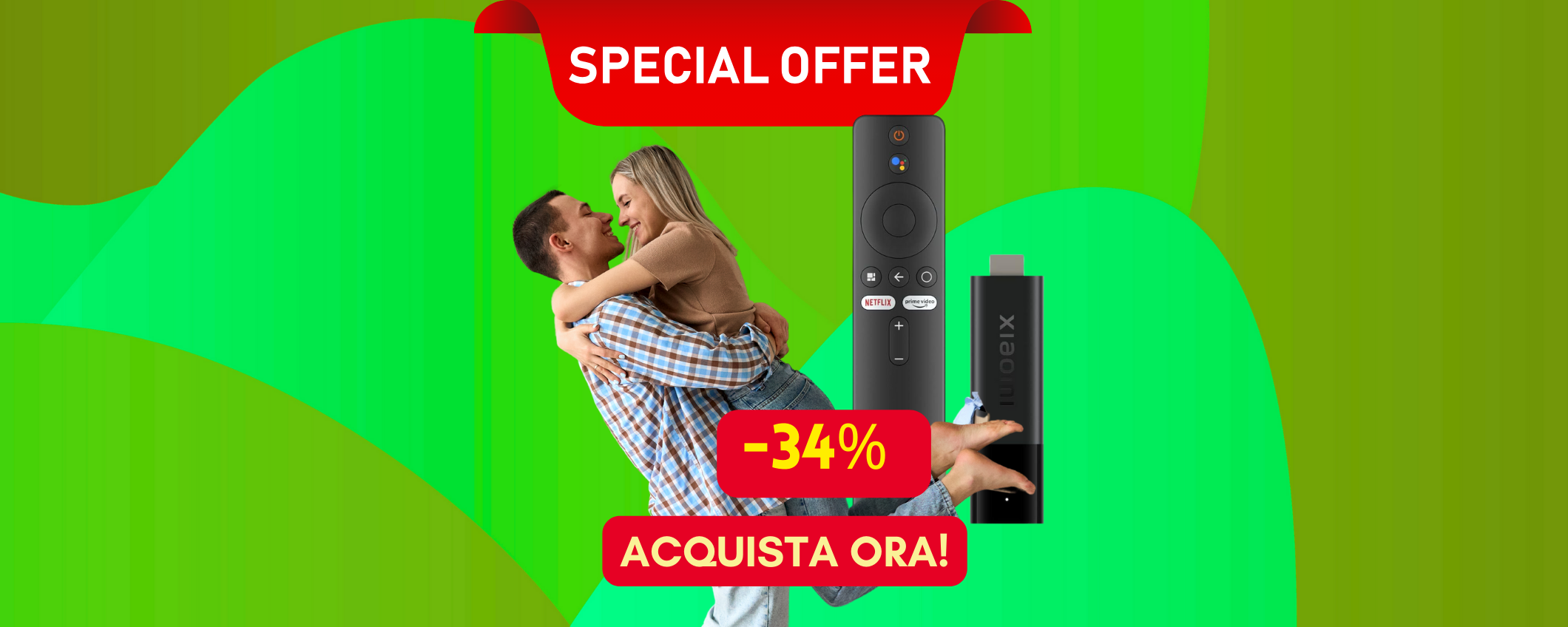 Xiaomi TV stick in sconto del 34% su Amazon, non fartelo scappare Xiaomi TV stick in sconto del 34% su Amazon, non fartelo scappare