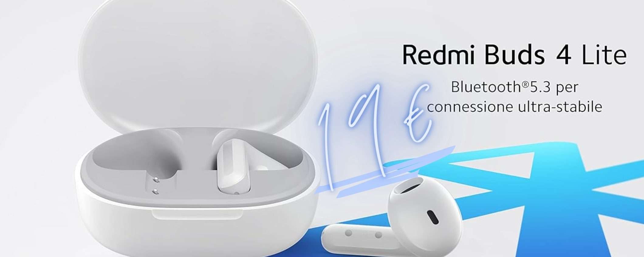 APPENA 19€ per le MITICHE cuffiette wireless Xiaomi Redmi Buds 4 Lite APPENA 19€ per le MITICHE cuffiette wireless Xiaomi Redmi Buds 4 Lite