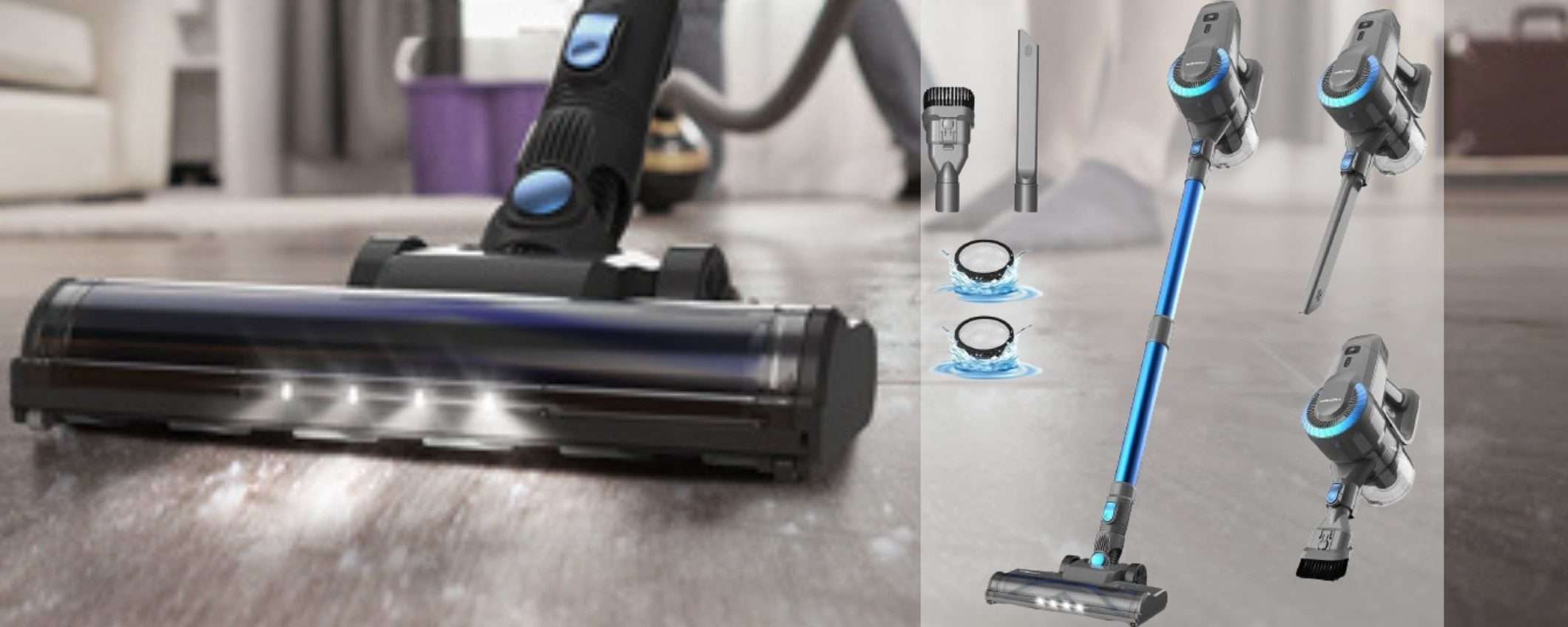 Sconto 75% per una POTENZA di aspirapolvere senza fili: 99€ su Amazon Sconto 75% per una POTENZA di aspirapolvere senza fili: 99€ su Amazon