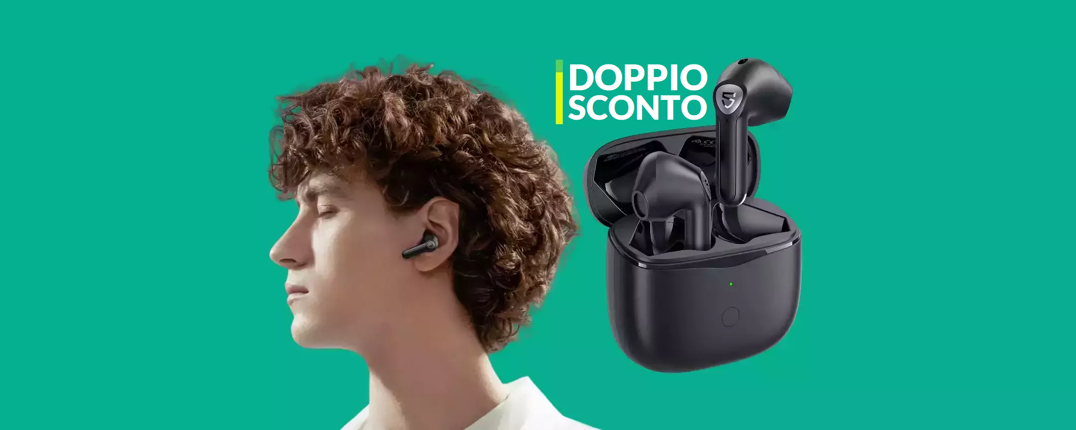Auricolari SoundPEATS potentissimi: solo 50€ grazie a 2 SCONTI Auricolari SoundPEATS potentissimi: solo 50€ grazie a 2 SCONTI