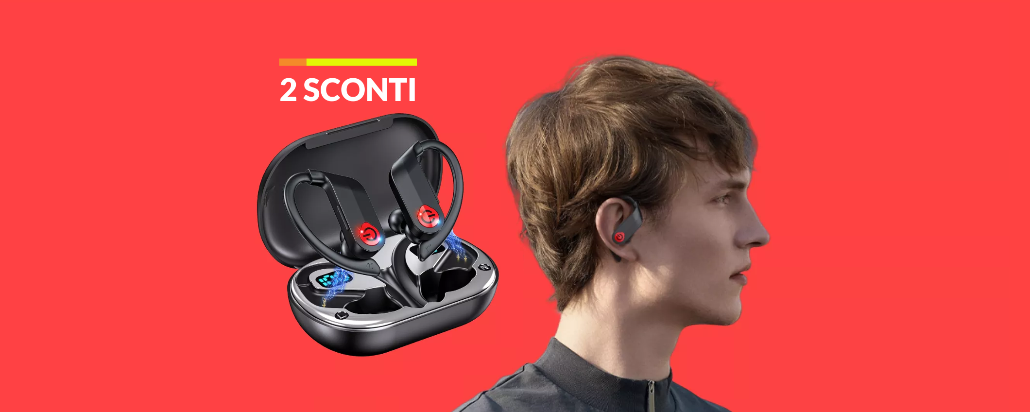 Auricolari per il fitness: comodi, potenti e dalla durata infinita (18€) Auricolari per il fitness: comodi, potenti e dalla durata infinita (18€)