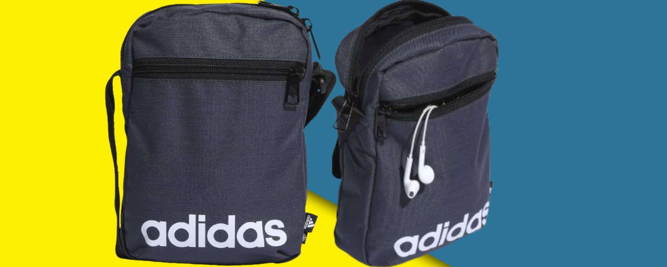 Borsello Adidas a 10€ su Amazon: STREPITOSO e in sconto WOW (-40%)